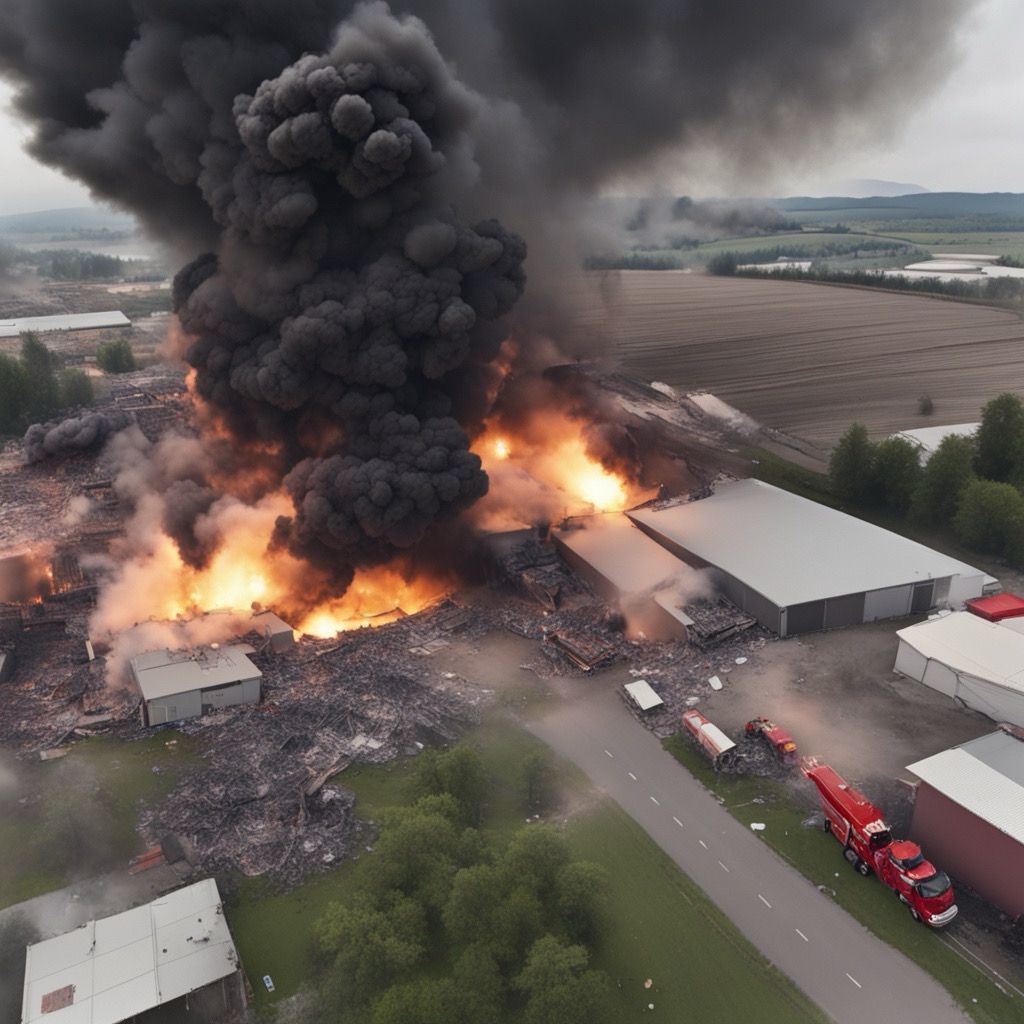 Tragedy Strikes as Fireworks Factory Explosion Claims One Life